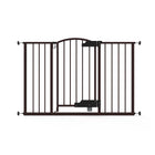 Ingenuity - Summer Barrière extra large à ouverture facile-Ouvrez en toute sécurité la barrière pour bébé et animal de compagnie Summer by Ingenuity Thruway série 52W avec la technologie GlideOpen, même lorsque vos mains sont pleines grâce à une pédale facile à utiliser