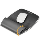 Fellowes - Repose-poignet basculant série I-Spire, gris-Sensation de douceur et de fraîcheur pour votre poignet