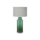 Monarch Specialties - Luminaire - 28 po H Lampe De Table - Verre Vert - Abat-Jour Gris - Contemporain - Moderne-Cette lampe de table contemporaine de 28 pouces de haut présente un corps en verre vert translucide texturé sur une base en acrylique transparent et est surmontée d'un abat-jour en tissu gris sophistiqué, ce qui en fait un accent élégant dans un salon, une chambre à coucher ou un bureau à domicile
