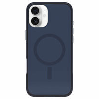 OtterBox - Coque Symmetry transparente avec MagSafe pour iPhone 16 Plus - Bleu jean bébé-Ouverture conçue avec précision pour une interaction facile avec le contrôle de la caméra