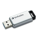 Verbatim - Clé Flash Store N Go Secure Pro USB 3.0 de 16 Go avec cryptage matériel AES 256, argenté (98664)-Clé USB Store'n'Go Secure Pro de Verbatim, 16 Go 