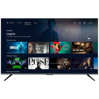 Skyworth - Téléviseur Android UHD 55" 60 Hz UC7500-La conception sans cadre haut de gamme de la série UC7500 offre une image d'un bord à l'autre sans cadre visible. La taille réduite du cadre permet d'installer un écran plus grand dans le même espace, sur un mur ou un meuble.