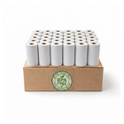 Eddie pis - Rouleau de papier thermique - 2-1/4 po x 42 pi - Paquet de 100 (Sans BPA)-Rouleaux de papier thermique - blanc