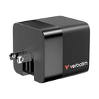 Verbatim - Chargeur GaN 65 W avec câble rétractable-Fabriqué avec des matériaux de haute qualité, résistants aux flammes, il dispose de quatre systèmes de protection de sécurité, notamment une protection contre les surintensités, une protection contre les surtensions, une protection contre les courts-circuits et une protection contre les surchauffes pour assurer votre sécurité pendant la charge