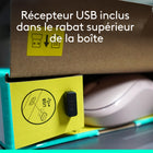 Logitech - MK270 Combo Clavier et Souris Sans Fil - Rose-10
