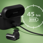Philips - TAT7000 Écouteurs sans fil véritables - Noir-Application Philips Headphones - Notre application compagnon pratique regorge de fonctionnalités pour vos écouteurs. Utilisez l'application pour contrôler la réduction du bruit et la réduction du bruit du vent, gérer les appareils connectés, ajuster les basses, les aigus et les fréquences vocales, obtenir le dernier micrologiciel — et plus encore.