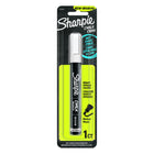 Sharpie - Marqueur Craie à Effacement Humide - Pointe Moyenne - Blanc-Créez des marques nettes,  qui attirent l’attention, dans une vive couleur opaque