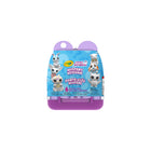 Crayola - Bébé animal mystère Scribble Scrubbie Crayola, série sac à dos avec attache porte-clés-Bébé animal et sac à dos mystère scribble scrubbie : chaque sac à dos comprend 1 bébé animal scribble scrubbie (6 animaux possibles), 1 porte-clés de transport (6 couleurs possibles), 1 accessoire mystère en tissu (6 possibilités) et 2 mini marqueurs lavables