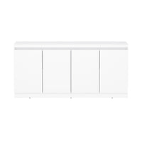 Manhattan Comfort - Buffet moderne Griffin 62" à 4 portes - Blanc-Placement polyvalent idéal pour les salles à manger, les salons, les entrées ou les bureaux