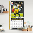 Turner Licensing - 2026 Élite De La Nfl Calendrier mural Mensuel - 30,5 cm l x 30,5 cm H - Anglais-Papier certifié FSC avec encres à base végétale