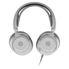 SteelSeries - Arctis Nova 1P - Casque de jeu pour PlayStation 5 - Blanc-Le micro antibruit ClearCast Gen 2 utilise des algorithmes d'intelligence artificielle pour réduire les bruits de fond pour une communication claire