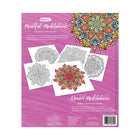 Crayola - Cahier à colorier de mandalas Douces méditations-Papier de qualité supérieure : Chaque page de 8,5 po x 11 po est imprimée sur du papier de haute qualité qui résiste aux bavures et permet un coloriage uniforme