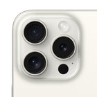 Apple - iPhone 15 Pro 6,1 po ecran Liquid Retina, 512 Go, Titane blanc, Bell et Virgin Plus-Puissant Système Caméra Pro : Sept objectifs pro qui décuplent vos options de cadrage. Captez des images extra haute définition riches en couleurs et en détails avec la caméra principale 48 Mpx. Et prenez des gros plans plus nets d’encore plus loin avec la caméra téléobjectif 3x d’iPhone 15 Pro