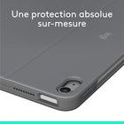 Touch iPad Air 11" (M3/M2) / iPad Air 5ème génération 2022 Étui Clavier - Gris Oxford - Anglais-Une protection absolue sur-mesure: l'étui unique léger mais robuste de cet étui clavier pour iPad protège votre iPad des rayures pour que vous puissiez l'emporter partout en toute tranquillité 