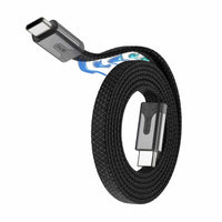 Statik - MagStack Slim Pro Câble de Charge/Sync USB-C vers USB-C de 3.3 pi, Noir-Câble de charge rapide et fiable. Jusqu'à 100 W de puissance pour une charge rapide grâce à sa connexion USB-C vers USB-C