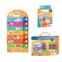 Easy Daysies - Calendrier Visuel Personnalisable Pour les Enfants: Ma Routine du Matin-Les houraires visuels aident les enfants à devenir plus coopératif, confiant, indépendant
