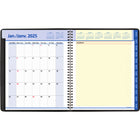 AT-A-GLANCE - Cahier de rendez-vous hebdomadaire/mensuel QuickNotes 2025 - 9 7/8 po H x 8 po l - Noir - Bilingue-Hebdomadaire : une semaine sur deux pages avec rendez-vous à toutes les heures (8 h00 à 17 h 00) et espace QuickNotes; mensuel : mois complet sur la page de gauche et zone QuickNotes sur la page de droite