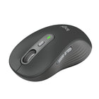 Logitech Signature - M750 L Souris sans fil Grande Taille - Pour Mains Larges - Graphite -Faites défiler plus efficacement: avec la souris sans fil Logitech Signature Plus M750, obtenez une précision ligne par ligne pour les documents et un défilement ultra-rapide pour les longues pages Web. Changez facilement de mode d’un simple mouvement de la roulette SmartWheel