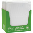 Staples Enveloppes d'expédition poly à bulles blanches QuickStrip, n° 2, 8 1/2 x 11 po-Enveloppe d'expédition n° 2