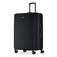 Bugatti - Valise d'enregistrement rigide 30,25 po de la collection Tokyo - Noir-Fabriqué en ABS/PC