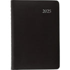 Staples - Agenda quotidien 2025 - 8 po H x 4 7/8 po l - Noir - Bilingue-12 mois : janvier 2025 à decembre 2025