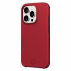 Nimbus9 - Coque Cirrus 3 avec MagSafe pour iPhone 16 Pro Max - Rouge cramoisi-Ailerons de coin RISEGUARD