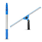 Gritt Commercial - Ensemble de nettoyage de vitres - Raclette pivotante de 18 po - Manche télescopique de 20 po-2 outils pour un nettoyage de vitres professionnel