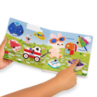 Battat - livre audio interactif-En parlant en marchant : Favorise le développement précoce du langage par la répétition et le jeu pendant que les tout-petits suivent Bunny dans le parc