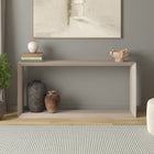 Hudson&Canal - Console Osmond 64" L - Blanc aulne-Nettoyer avec un chiffon doux et sec, sans produits chimiques agressifs ni produits de nettoyage abrasifs