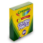 Crayola - Crayons de couleur courts, 64/boîte, paquet de 2-8