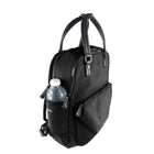 Seven Days - Sac à Dos Pour Ordinateur Portable Jusqu'à 15.6 po avec RFID - Noir-2 poignées supérieures renforcées végane avec fermeture à bouton-pression