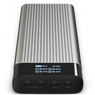 Pack de batterie USB-C Targus HyperJuice 245 W - 27 000 mAh/100 Wh-État de la batterie OLED en temps réel