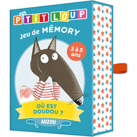 P'tit Loup Jeu De Mémory : Où Est Doudou ? - Français-Jeu de cartes