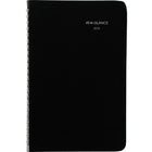 AT-A-GLANCE - Cahier de rendez-vous hebdomadaire 2026 - 8 po H x 4 7/8 po l - noir - bilingue-12 mois avec onglet : janvier 2026 à décembre 2026
