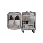 Bugatti - Amsterdam Ensemble de valises souples 2 pièces - Gris-Poignée supérieure et poignée latérale renforcées (Poignée latérale non incluse dans les bagages à main)
