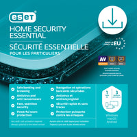ESET - Sécurité essentielle pour les particuliers - 3 appareils - Abonnement d'1 an [téléchargement]-BANQUE ET NAVIGATION SANS SOUCI : Effectuez vos opérations bancaires, achats et naviguez en toute sécurité grâce au mode navigateur sécurisé. L’extension supplémentaire « Confidentialité et sécurité du navigateur » pour Windows vous aide à rechercher en toute sécurité, nettoyer votre navigateur et bloquer les sites de hameçonnage.