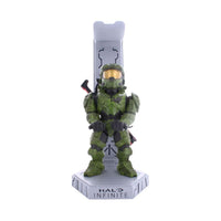 Exquisite Gaming - Halo Infinite: Master Chief Cable Guy Deluxe support pour contrôleur, casque et téléphone lumière-Parfait pour les contrôleurs de XboxS/X et Gaming Headphones.