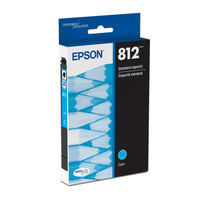 Epson - T812 Cartouche d'encre - Capacité standard - Cyan-Qualité photo supérieure à celle des photos de labo