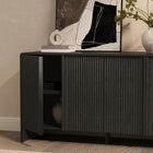 Manhattan Comfort - Novara 60" Buffet contemporain à 4 portes - Noir-9