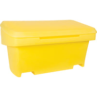Aurora Tools - Contenant de rangement robuste pour l'extérieure pour sel et sable - Jaune - 24" H x 48" l x 24" P - 10 pi³-Fabriqué en polyéthylène très résistant, parois de bonne épaisseur
