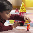 Magna-Tiles - Ensemble de construction magnétique Sécurité incendie 27 pièces-Plus à découvrir: Ajoutez les ensembles Classique à Sécurité incendie MAGNA-TILES pour stimuler les aventures et développer le potentiel!