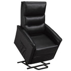 Brassex - Fauteuil releveur inclinable 809672 Levo - noir-Revêtement en tissu riche