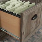 Sauder - La Collection Sonnet Springs Bureau ministre - Finition Pebble Pine-9
