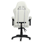 Chaise de jeu Ravagers de CorLiving - Blanc-Le siège rembourré en mousse moulée haute densité offre un bon soutien