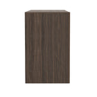 Manhattan Comfort - Buffet moderne Linda 60" à 4 portes - Noyer brun-Assemblage à domicile requis Tout le matériel inclus