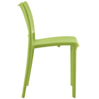 Modway - Hipster Fauteuil d’appoint de salle à manger Ensemble de 4 - Vert-Pour un usage intérieur ou extérieur