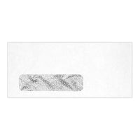 Jam Paper - Enveloppes à fenêtre n° 10 avec teinte de sécurité, 4 1/8 po H x 9 1/2 po l, Blanc, Paquet de 250-Enveloppes à fenêtre n° 10 (4 1/8 x 9 1/2)