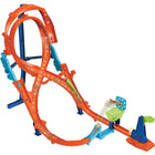 Mattel - Coffret de piste Mattel Hot Wheels Action Figure-8-Choisissez parmi 2 parcours différents – chacun avec ses caractéristiques uniques – pour faire des courses et des cascades dans le coffret piste Saut en 8 vertical Hot Wheels.