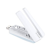 D-Link BE6500 Adaptateur USB Wi-Fi 7 tri-bande-Passez votre PC au Wi-Fi 7 : jumelé à un routeur Wi-Fi 7 tri-bande compatible (comme le R95), cet adaptateur permet de profiter de la bande 6 GHz et des fonctionnalités Wi-Fi 7 de nouvelle génération, notamment des canaux plus larges, le MLO et une modulation avancée, pour des vitesses plus rapides et une latence réduite