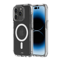 AXS - PROShield Plus étui compatible MagSafe testé contre les chutes pour Apple iPhone 15 Pro - Fumé-Coin renforçis subtils absorbent les chocs en créant un coussin d’air entre l’appareil et les surfaces